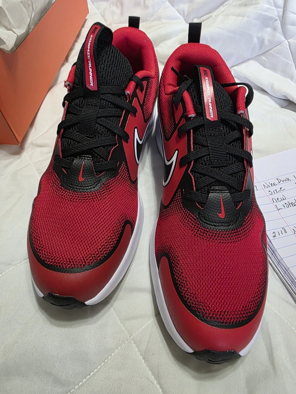Nike Cosmic Runner, Size 7y, Brand New. Mesh Athletic Sneakers